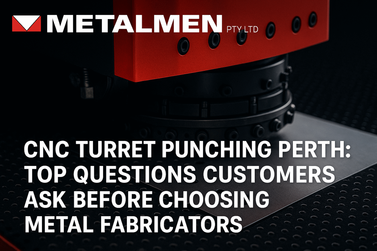 CNC Turret Punching Perth - Metalmen