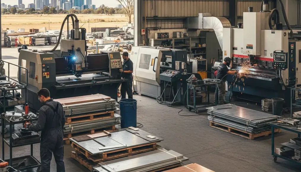 Sheet Metal Fabrication Services Perth - Metalmen